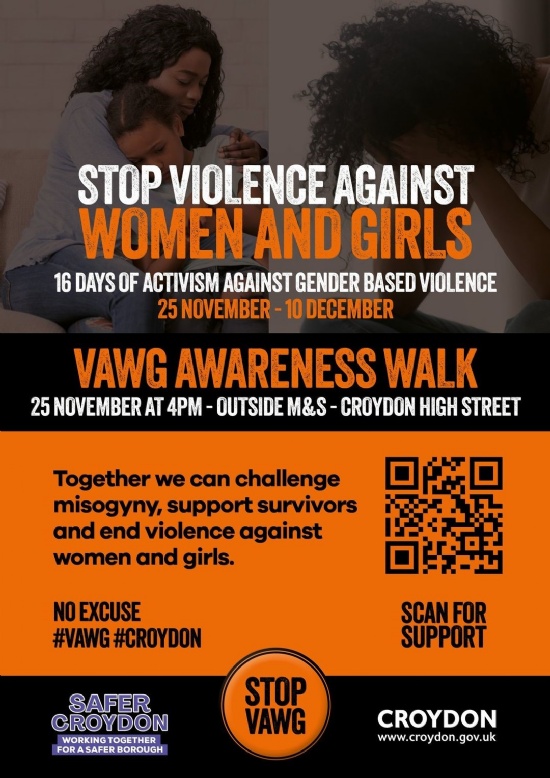 Stop Violence against women and girls